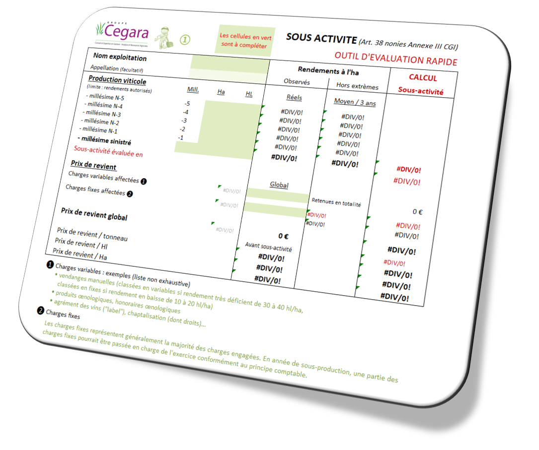Outil 01 Evaluation rapide sous activité